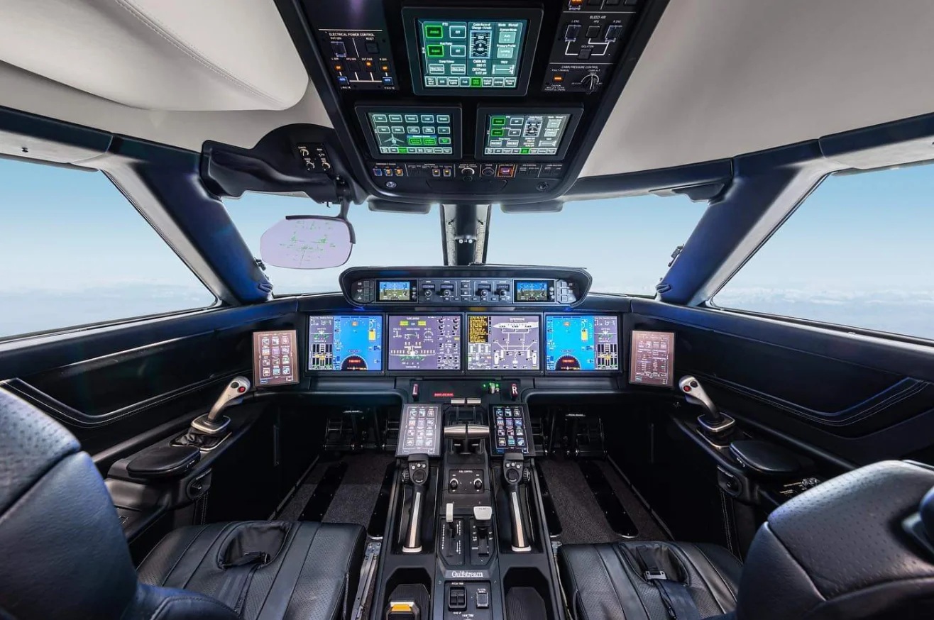 Aircraft front view representing FAA compliance in aviation